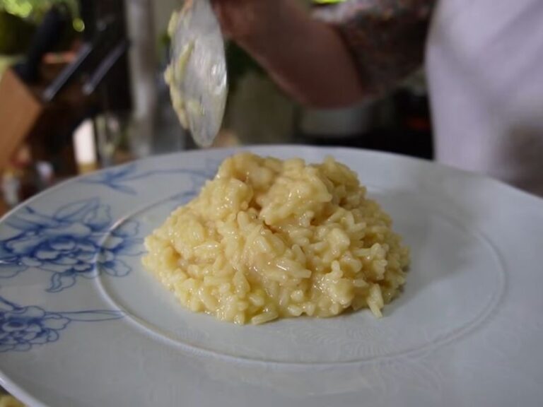 serviranje italijanskog rižota